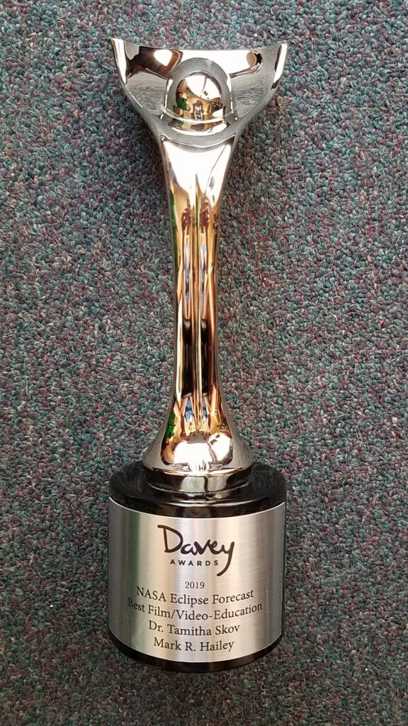 Davey Award for work with NASA TV